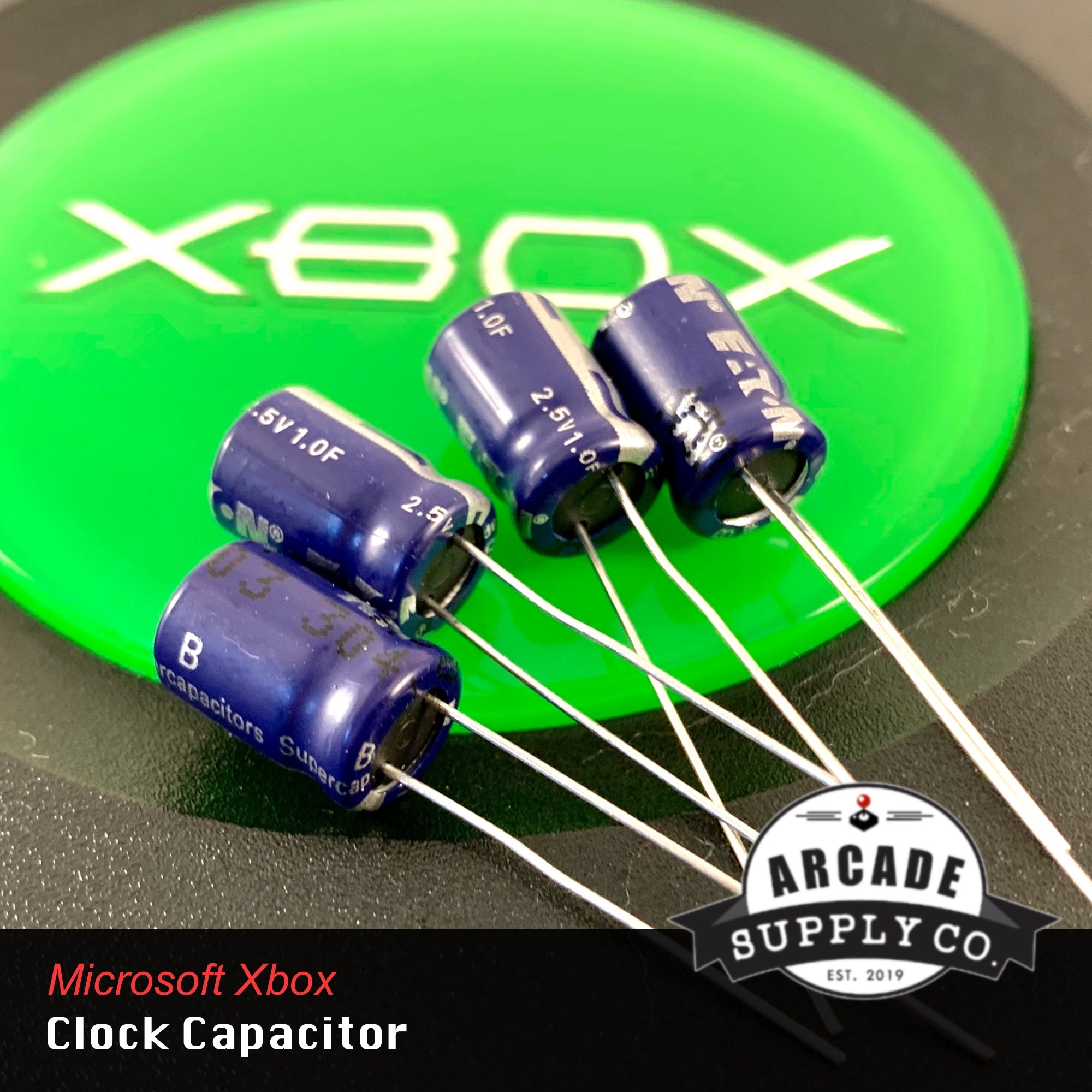 Microsoft Xbox Clock Capacitor (2.5V 1.0F supercapacitor)