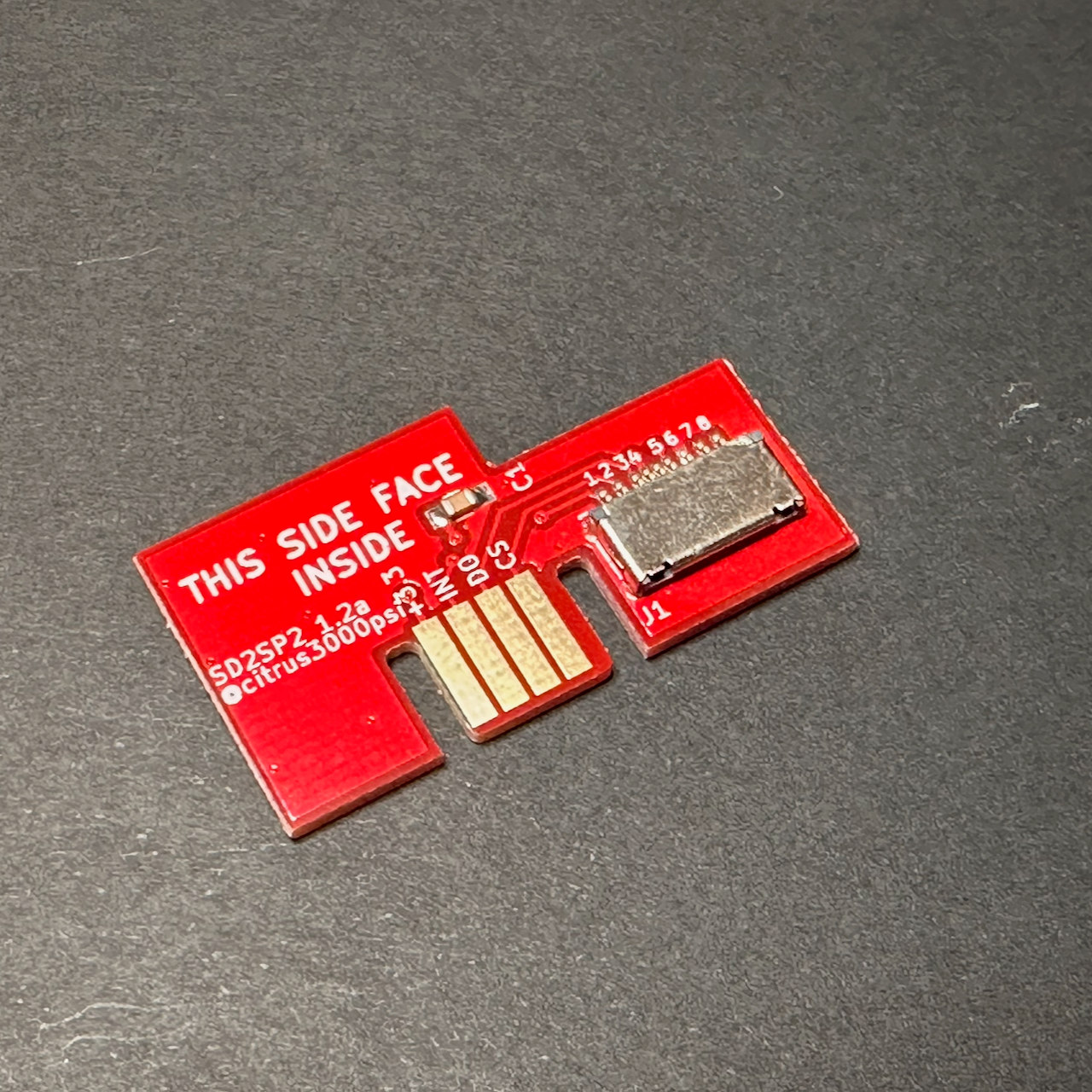 SD2SP2 MicroSD Adapter for Nintendo GameCube