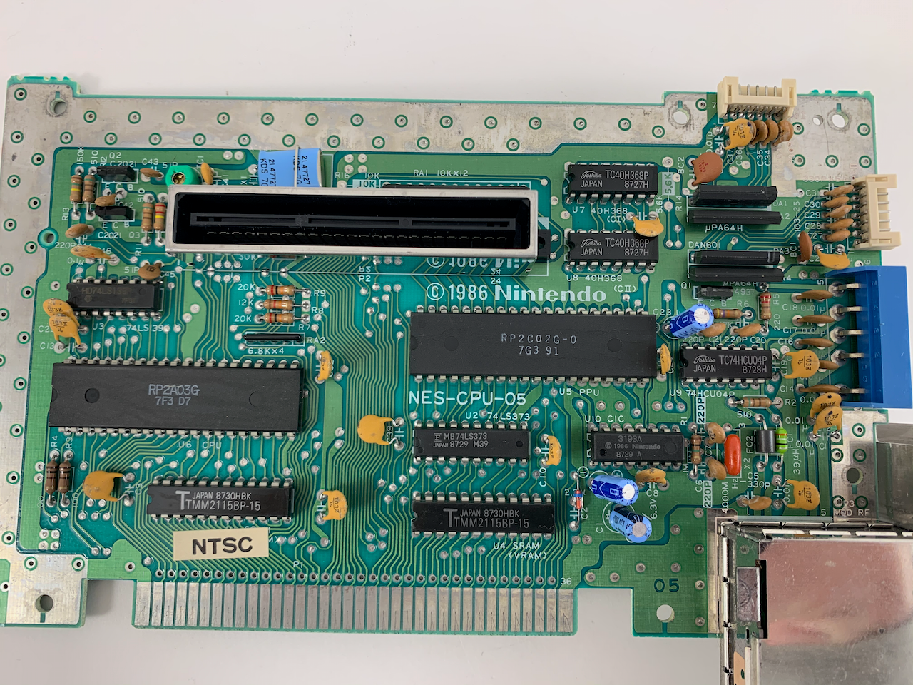 Original Nintendo NES Mainboard