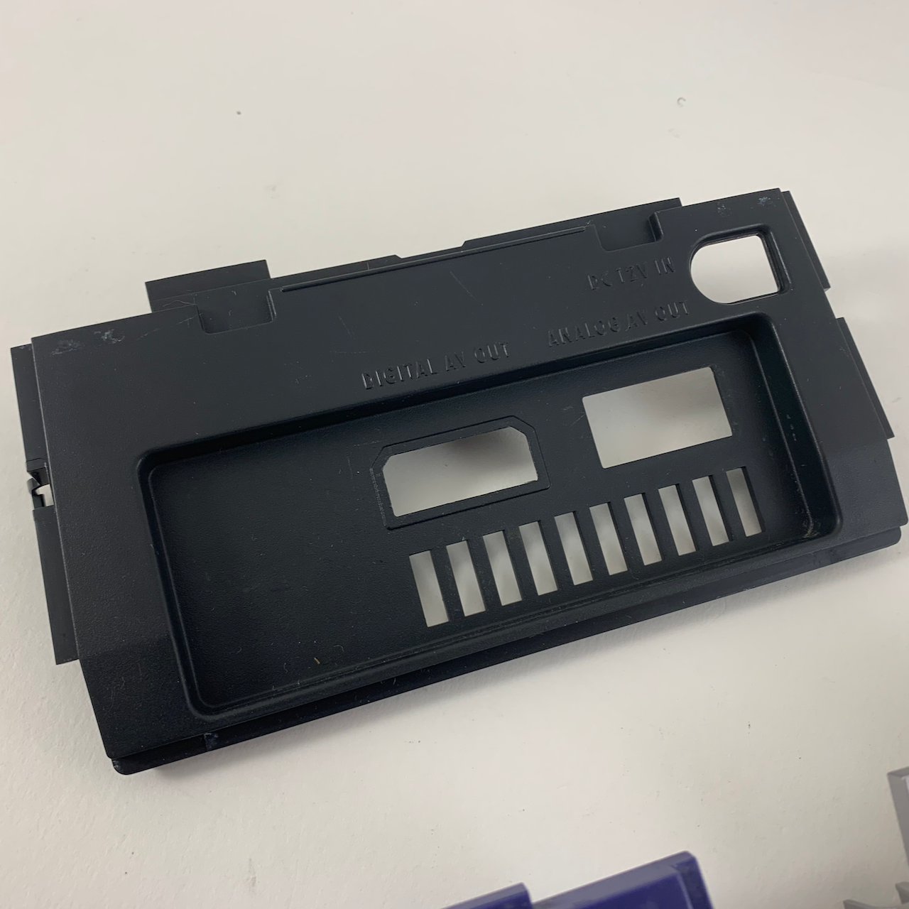 Original Nintendo GameCube Back Cover Digital/Analog (NTSC Models)