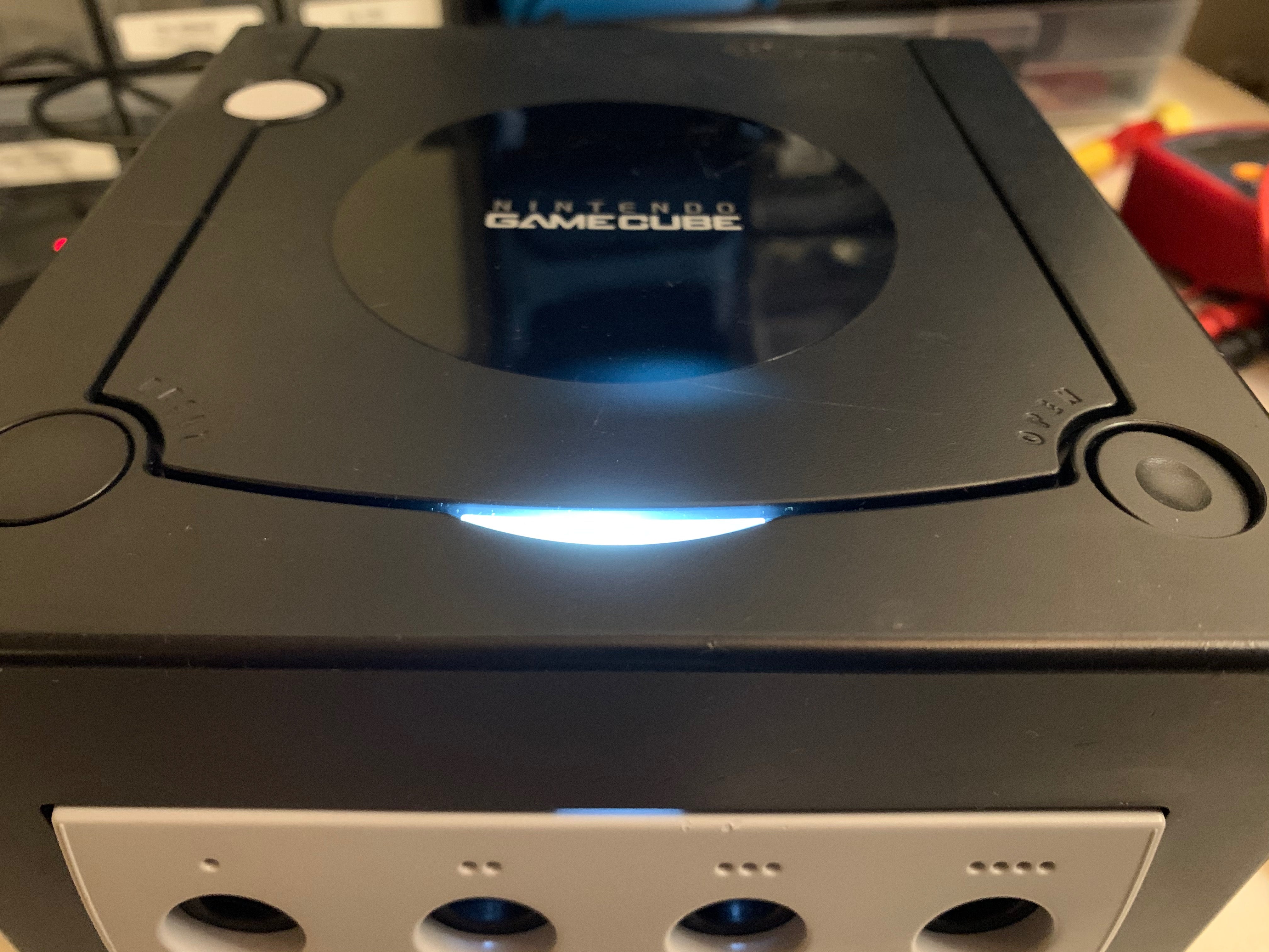 Nintendo GameCube Battery Mod + Color Power LED Kit