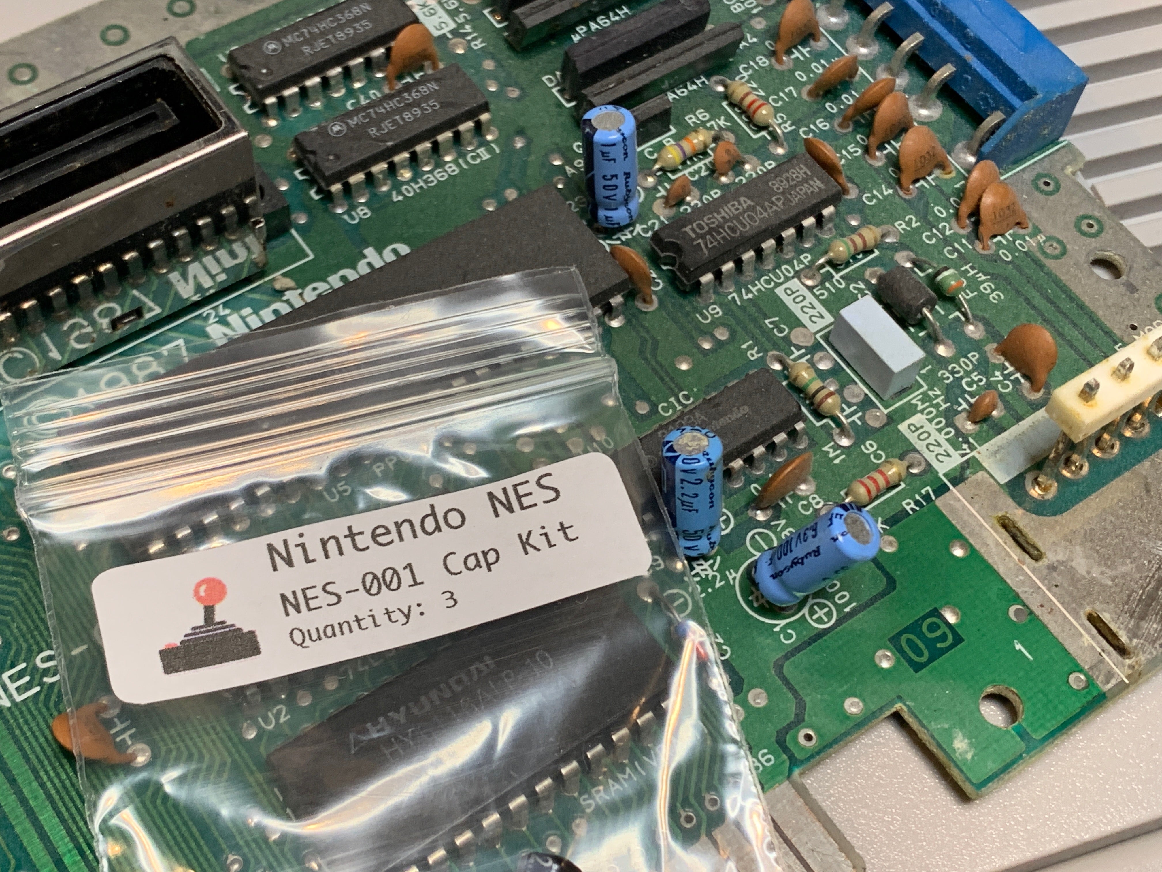 Nintendo NES Capacitor Kit (NES-001 NTSC)