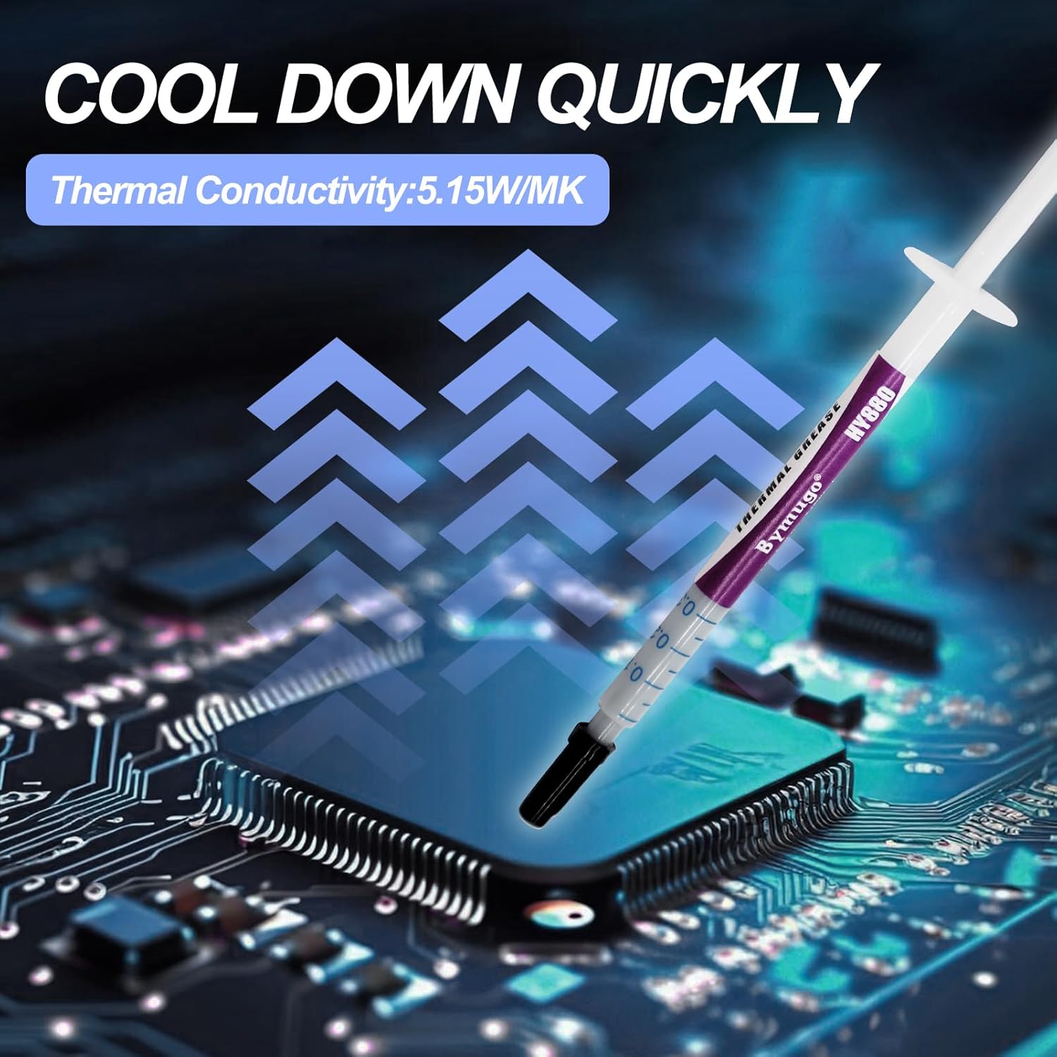 HY880 Thermal Paste – High Performance Thermal Compound (1g)