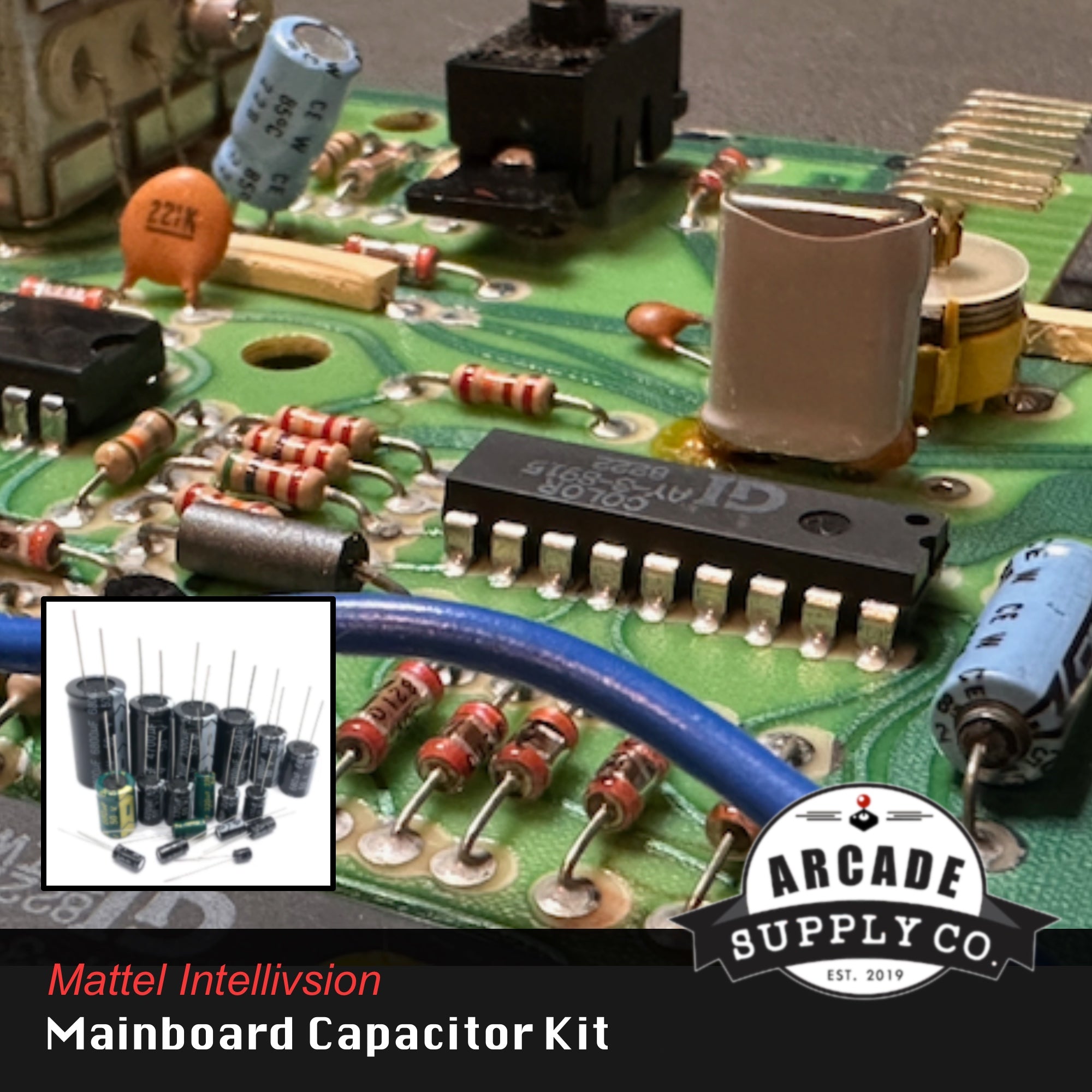 Mattel Intellivision Capacitor Kit