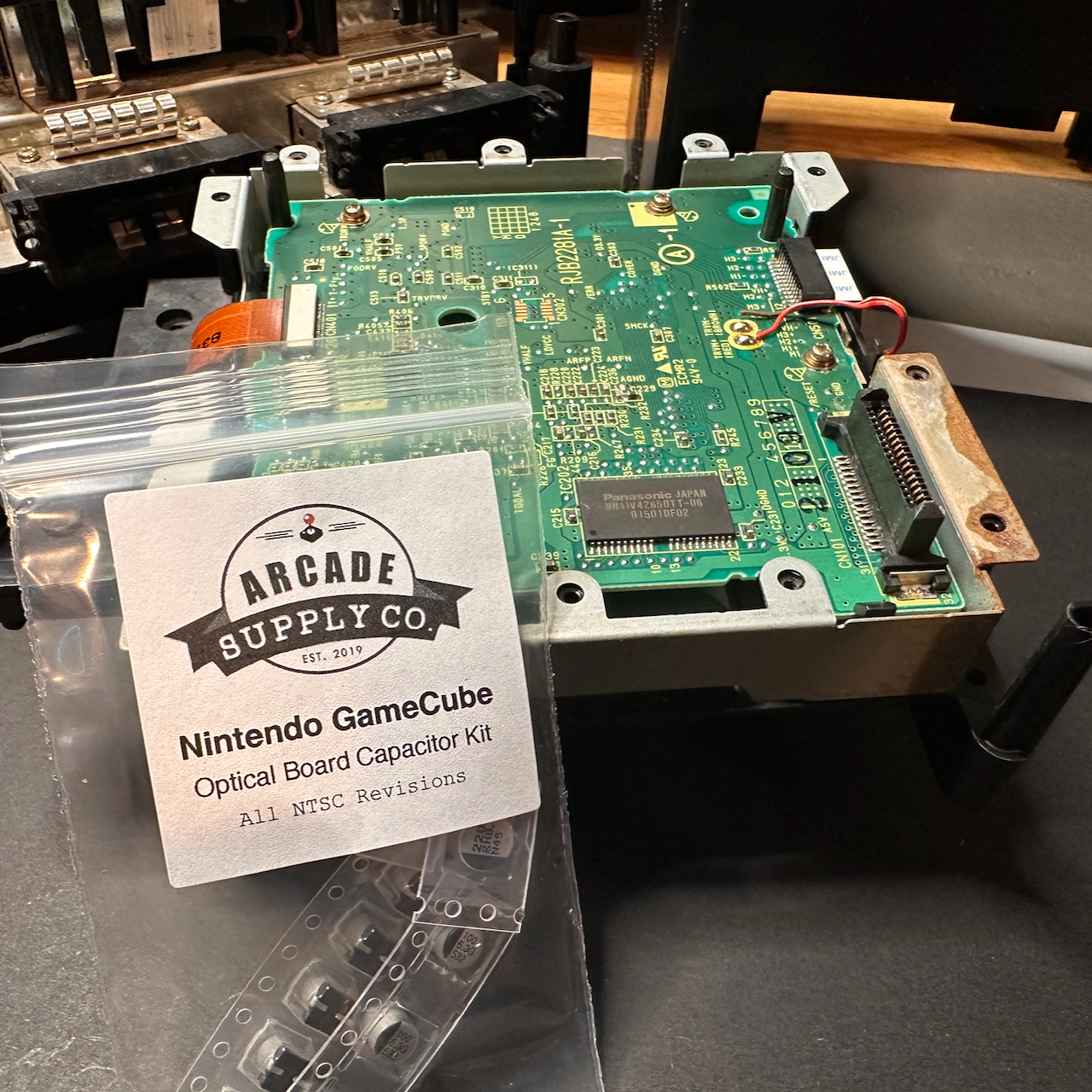 Nintendo GameCube Optical Drive Capacitor Kit