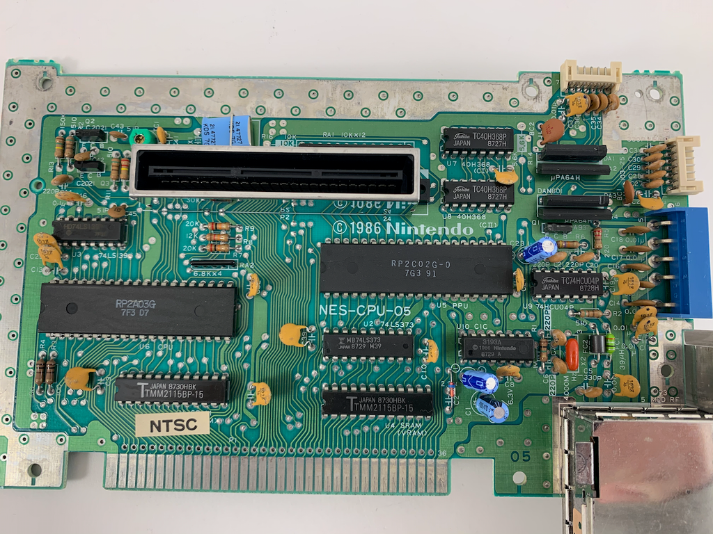 Original Nintendo NES Mainboard