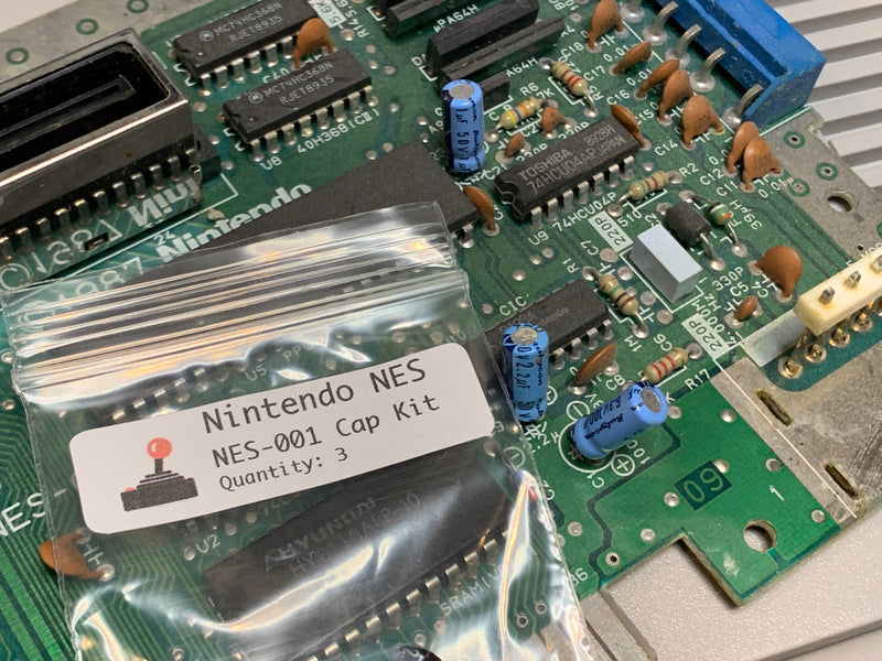 NES Capacitor Kit (NES-001 NTSC)